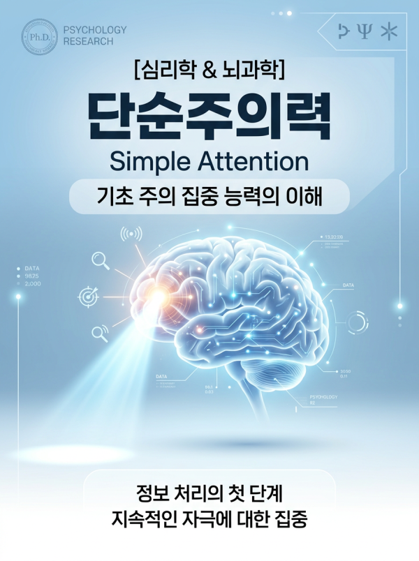 단순주의력 향상 훈련법